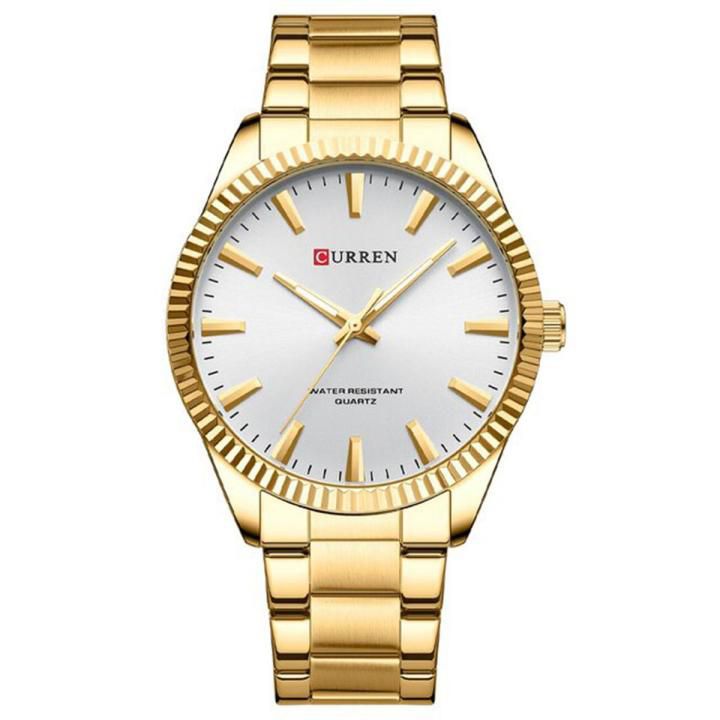 CURREN 8425 Men’s Stainless Steel Watch – Japanese Quartz Movement