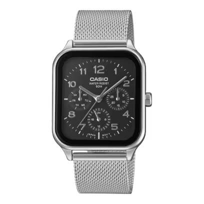 Casio MTP-M306M-4AV Men's Analog Stainless Steel Mesh Watch