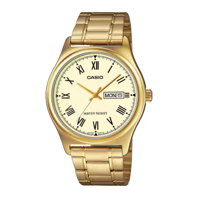 Casio MTP-V006G-9B Men's Analog Stainless Steel Watch