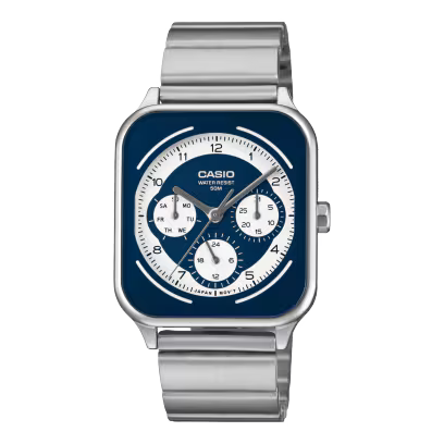 Casio MTP-M307D-3BV Men's Analog Stainless Steel Watch