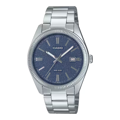 Casio MTP-1302DA-7AV Men’s Silver Dial Stainless Steel Watch