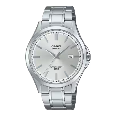 Casio MTS-115D-2A2V Analog Men's Watch with Sapphire Crystal