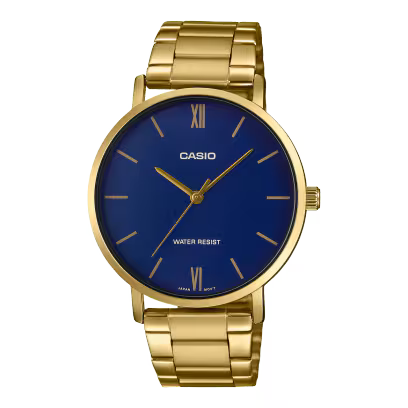 Casio MTP-VT01G-2B Men's Analog Stainless Steel Watch