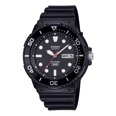 CASIO MRW-230H-1E1V Men’s Analog Watch – 100M Water Resistant Sports Watch