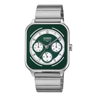 Casio MTP-M307D-3BV Men's Analog Stainless Steel Watch