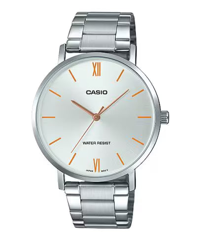 Casio MTP-VT01D-7B Enticer Men Analog Stainless Steel Watch