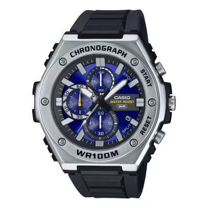 CASIO MWA-300H-1AV Analog Sports Chronograph Watch – 100M Water Resistant
