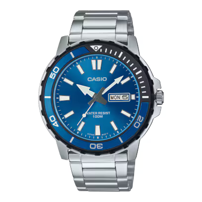 Casio MTD-125D-2A3V Men’s Stainless Steel Watch