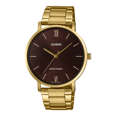 Casio MTP-VT01G-2B Men's Analog Stainless Steel Watch